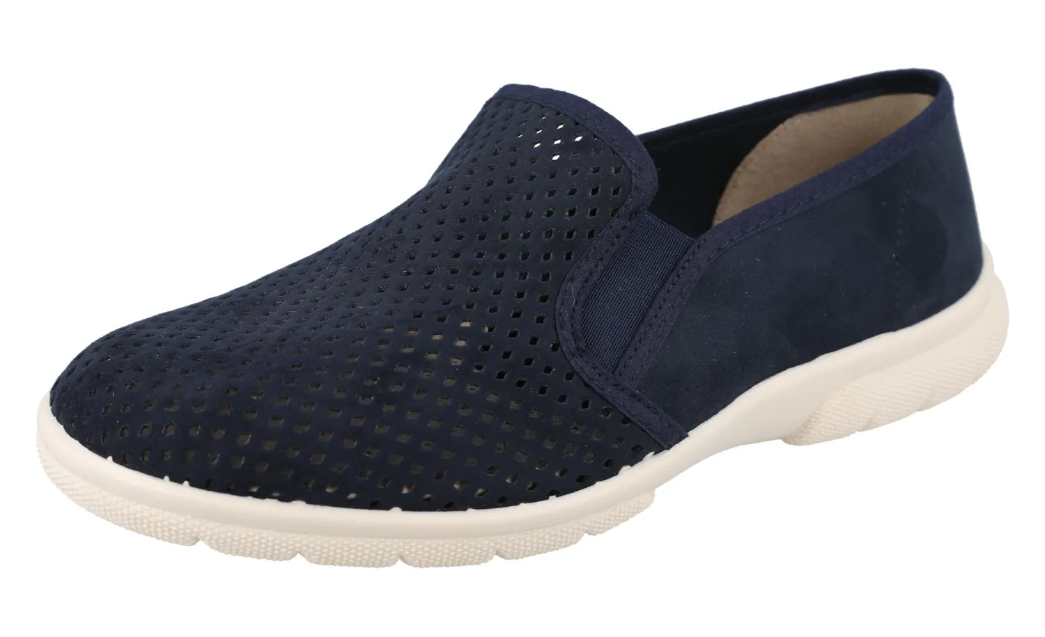 Mens Wide Fit Easy Access Slip-On Casual Shoes - Randolf<DB Wider Fit Shoes Hot