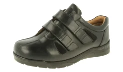 Mens Wide Fit Easy Access Shoes - Darren<DB Wider Fit Shoes New
