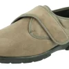 Mens Wide Fit Easy Access House Shoe Slippers - Edison<DB Wider Fit Shoes Outlet