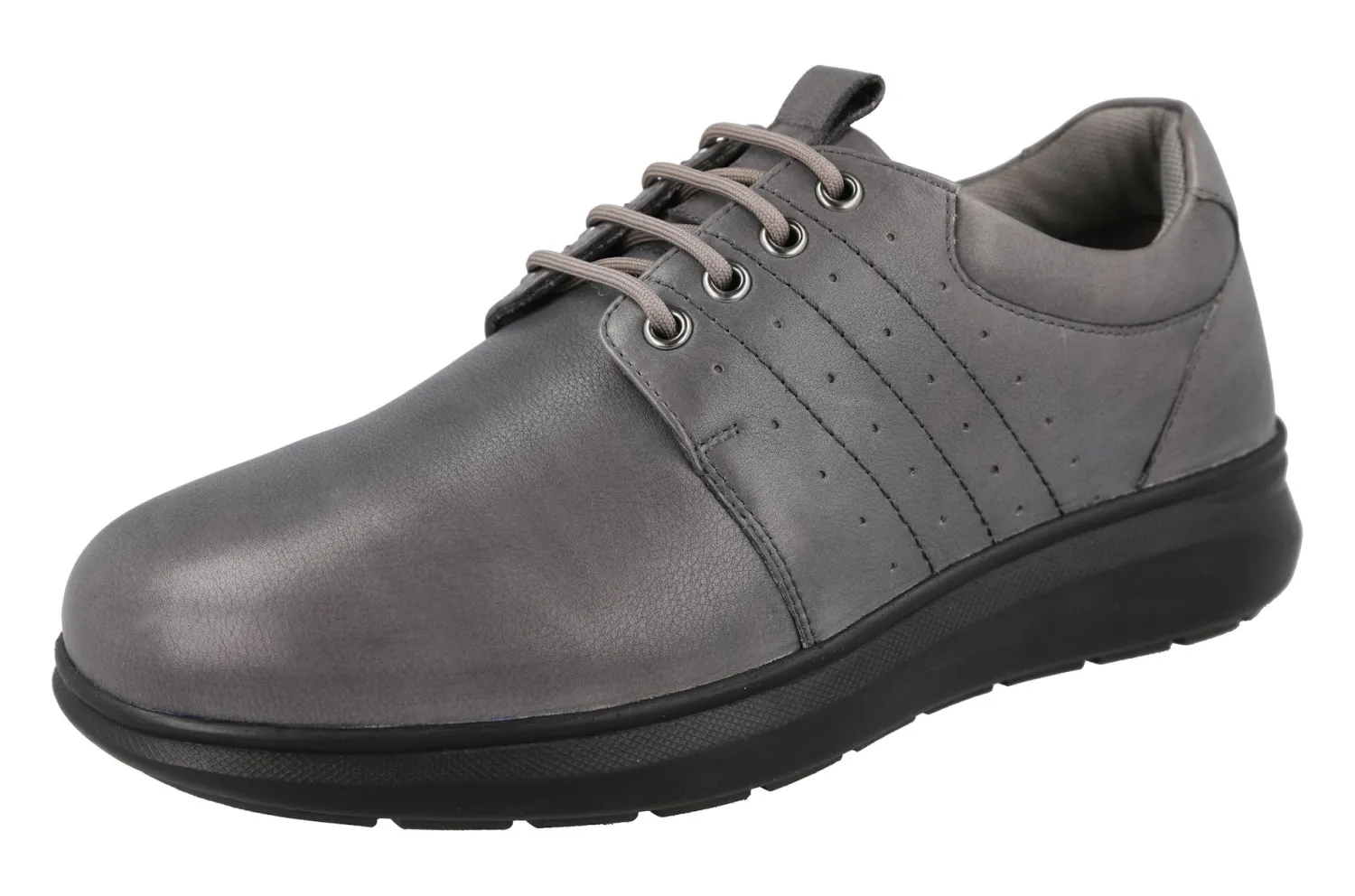 Mens Wide Fit Lace Up Casual Shoes - Patrick<DB Wider Fit Shoes Sale