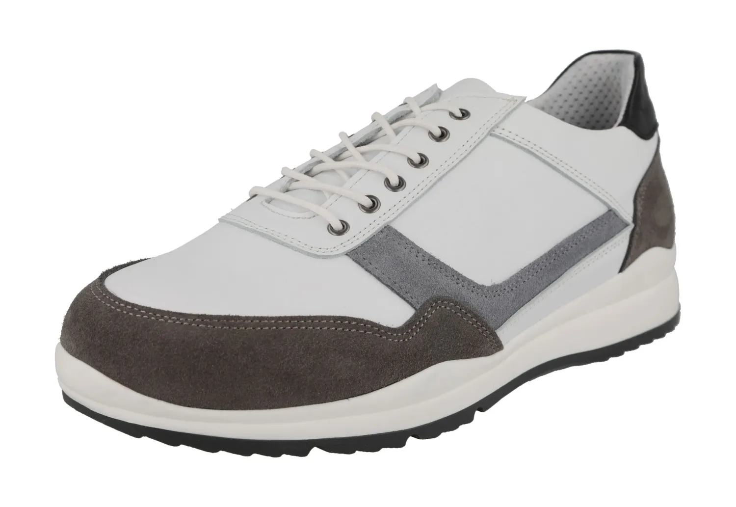 Mens Wide Fit Lace Up Trainer Style Casual Shoes - Benedict<DB Wider Fit Shoes Fashion