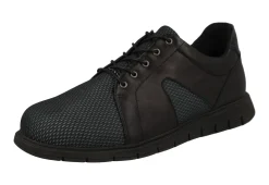Mens Wide Fit Lace Up Trainer Style Casual Shoes - Phil<DB Wider Fit Shoes Sale