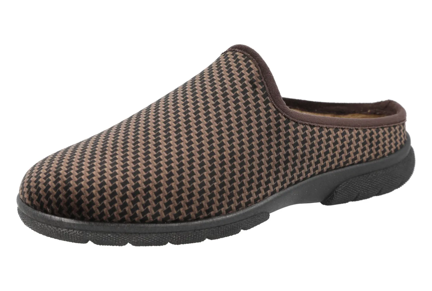 Mens Wide Fit Slide Mule Slippers - Gilbert<DB Wider Fit Shoes Discount