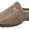 Mens Wide Fit Slide Mule Slippers - Fred<DB Wider Fit Shoes Online
