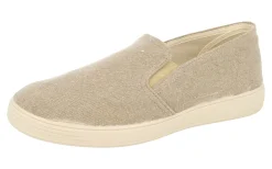 Mens Wide Fit Slip-On Canvas Pumps - Miles<DB Wider Fit Shoes Best