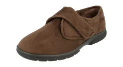 Mens Wide Fit Slippers - Daniel<DB Wider Fit Shoes Online