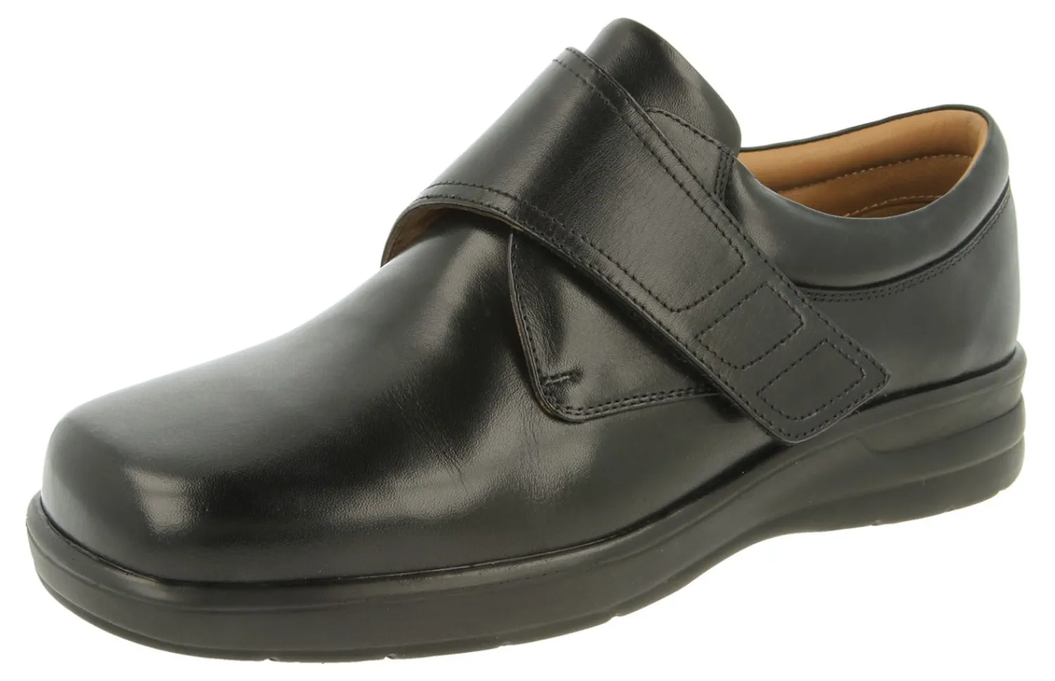 Mens Wide Fit Touch Strap Casual Shoes - Benny<DB Wider Fit Shoes Outlet