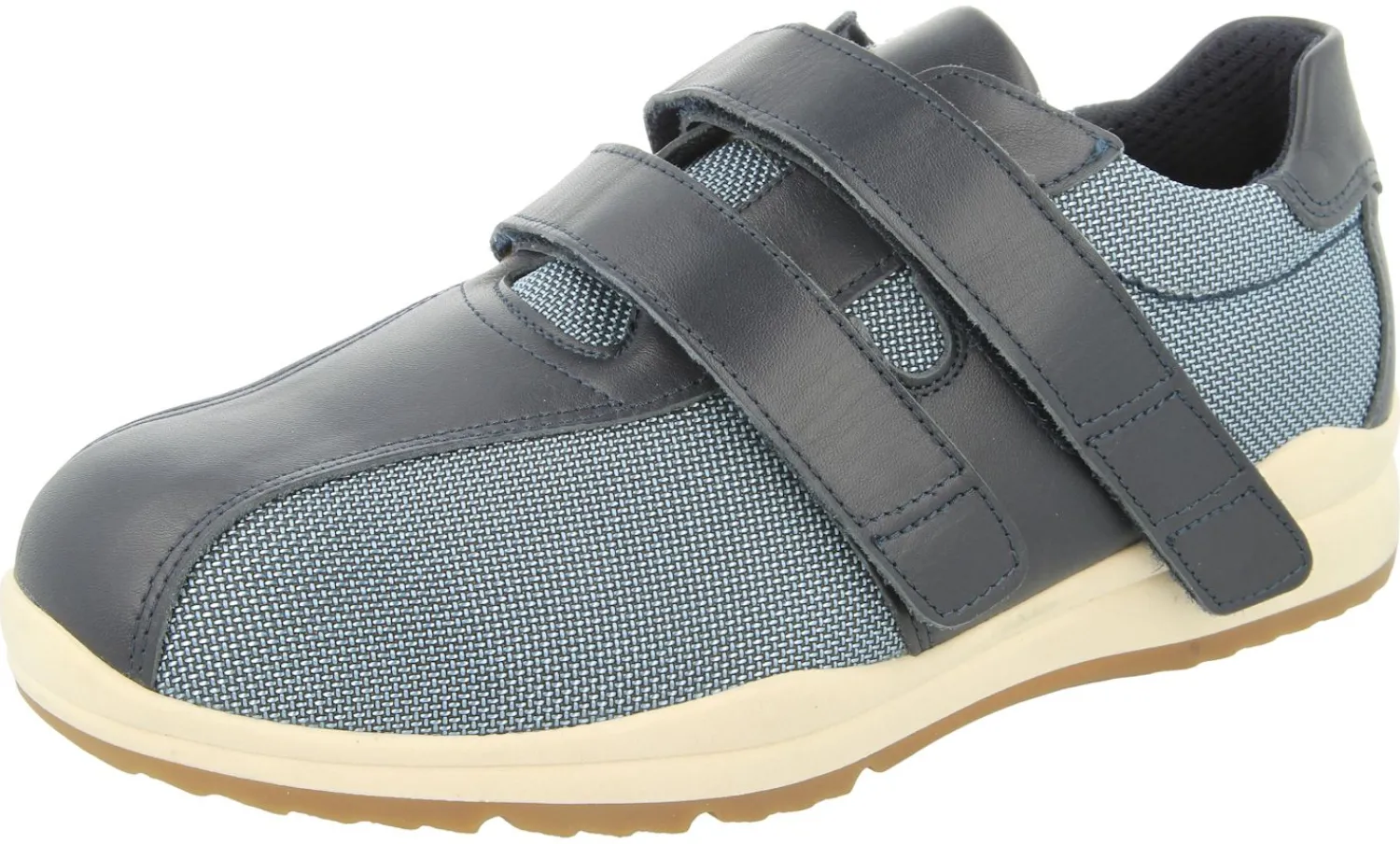 Mens Wide Fit Touch Strap Trainer - Logan<DB Wider Fit Shoes New