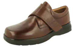 Mens Wide Fit Touch Strap Casual Shoes - Benny<DB Wider Fit Shoes Outlet