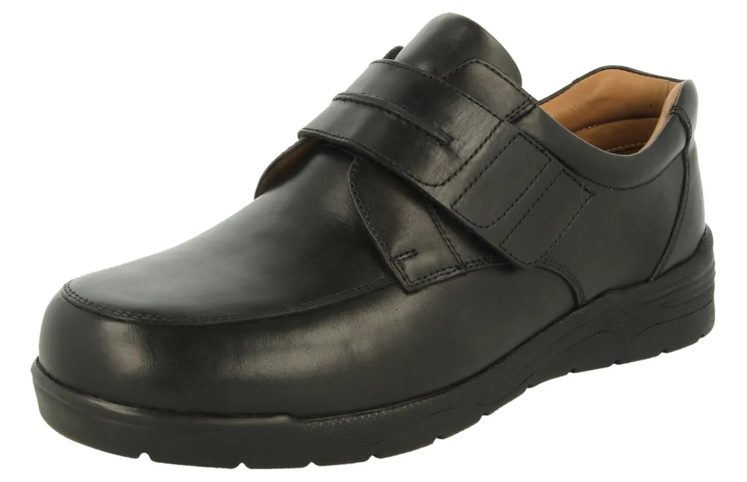 Mens Wide Fit Touch Strap Casual Shoes - Donald<DB Wider Fit Shoes Clearance