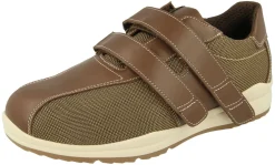 Mens Wide Fit Touch Strap Trainer - Logan<DB Wider Fit Shoes New
