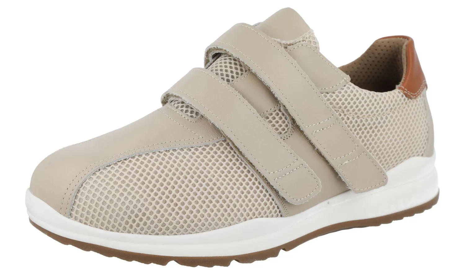 Mens Wide Fit Touch Strap Trainer - Logan<DB Wider Fit Shoes New