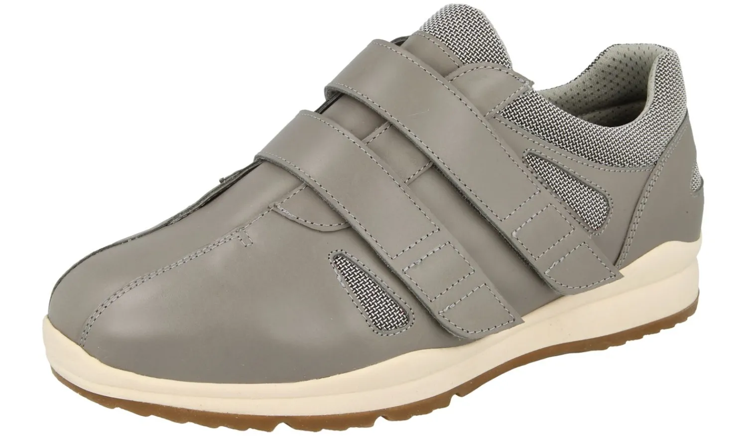 Mens Wide Fit Touch Strap Easy Access Trainer - Devon<DB Wider Fit Shoes Fashion