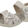 Womens Wide Fit Adjustable Strap Sandals - Rosefinch<DB Wider Fit Shoes New