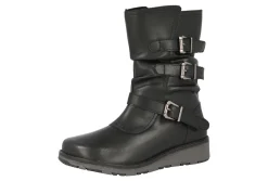 Womens Wide Fit Adjustable Leg Mid-Calf Boots - Muntjac<DB Wider Fit Shoes Discount