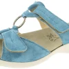 Womens Wide Fit Adjustable Strap Sandals - Scooter<DB Wider Fit Shoes Clearance