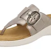 Womens Wide Fit Adjustable Toepost  Sandals - Light<DB Wider Fit Shoes Hot