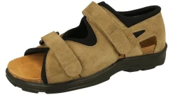 Womens Wide Fit Adjustable Strap Sporty Sandals - Starling<DB Wider Fit Shoes Outlet