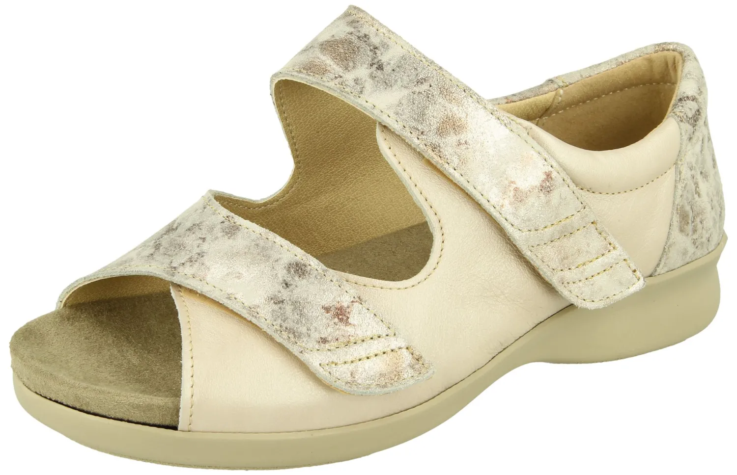 Womens Wide Fit Adjustable Strap Sandals - Surf<DB Wider Fit Shoes New