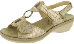 Womens Wide Fit Ankle Adjustable Strap Sandals - Turtle<DB Wider Fit Shoes Fashion