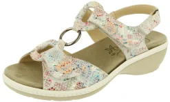 Womens Wide Fit Ankle Adjustable Strap Sandals - Turtle<DB Wider Fit Shoes Fashion