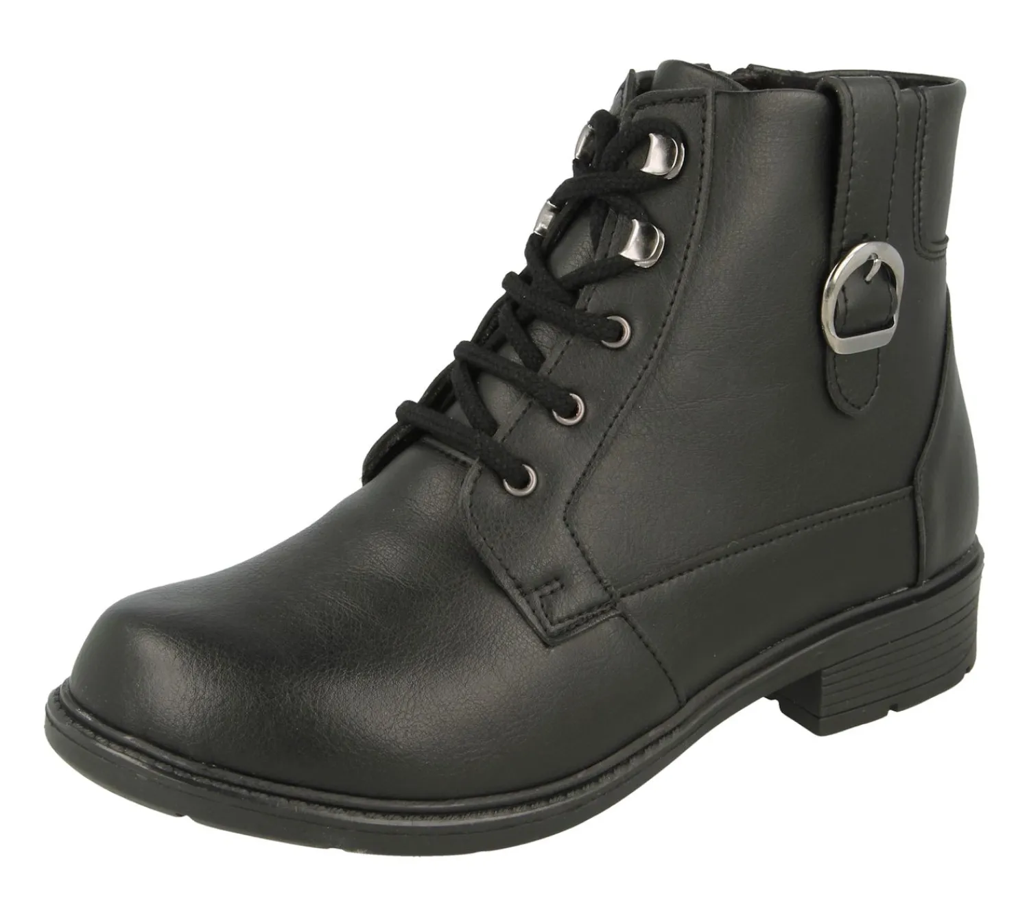 Womens Wide Fit Ankle Boots - Atlas<DB Wider Fit Shoes Outlet