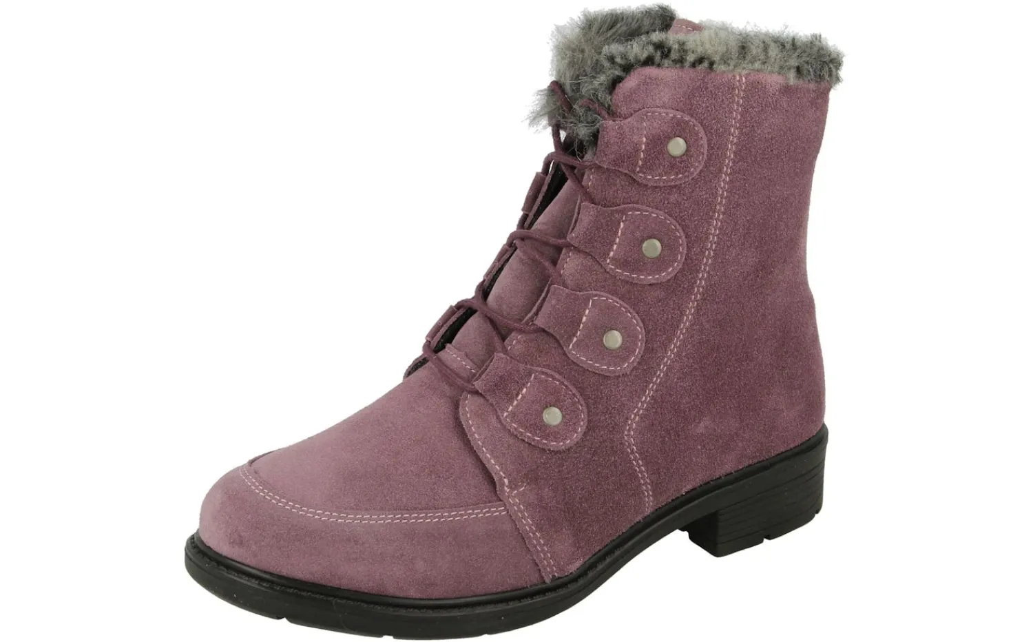 Womens Wide Fit Ankle Boots - Crawley<DB Wider Fit Shoes Online