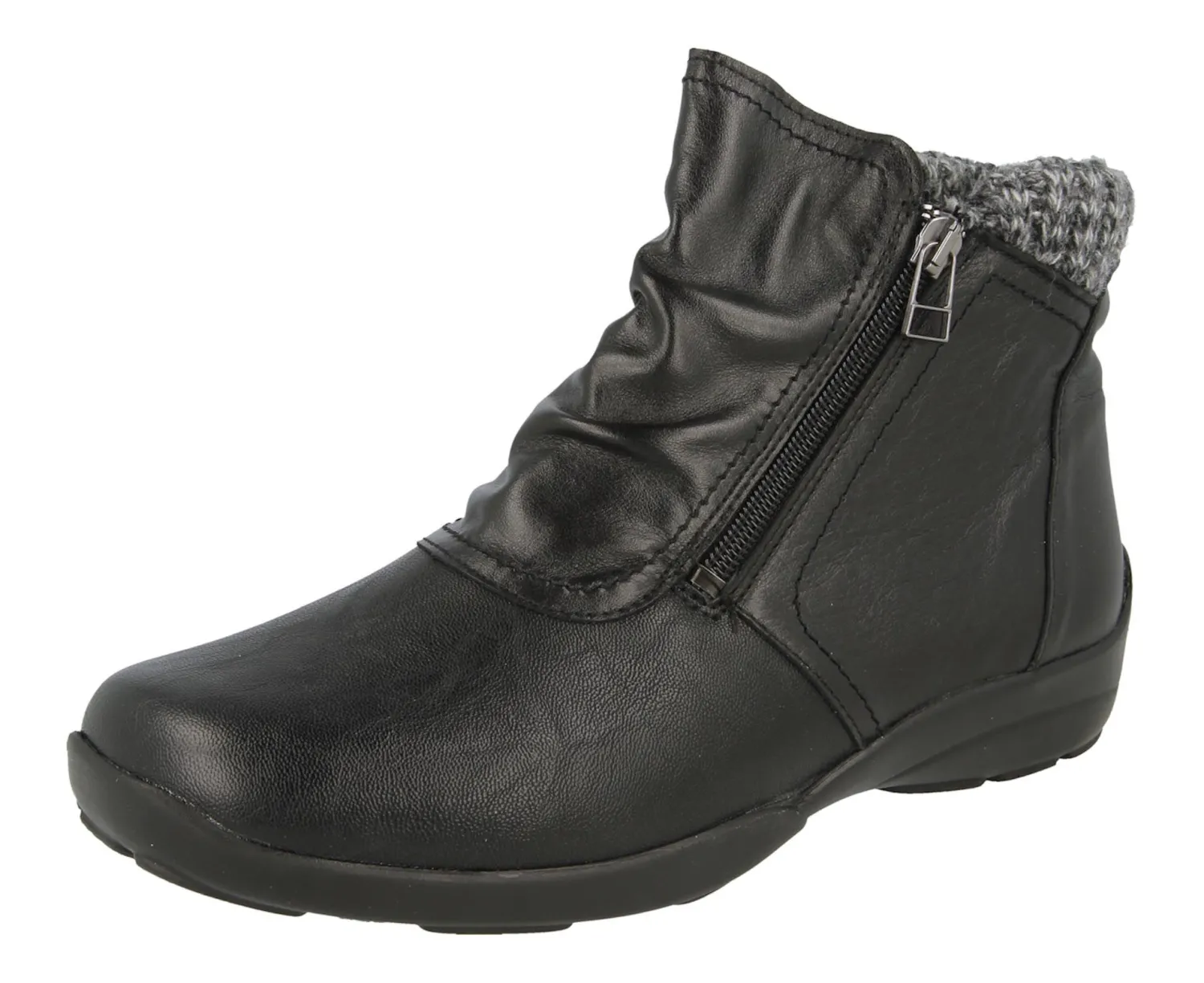 Womens Wide Fit Ankle Boots - Stoke<DB Wider Fit Shoes Sale