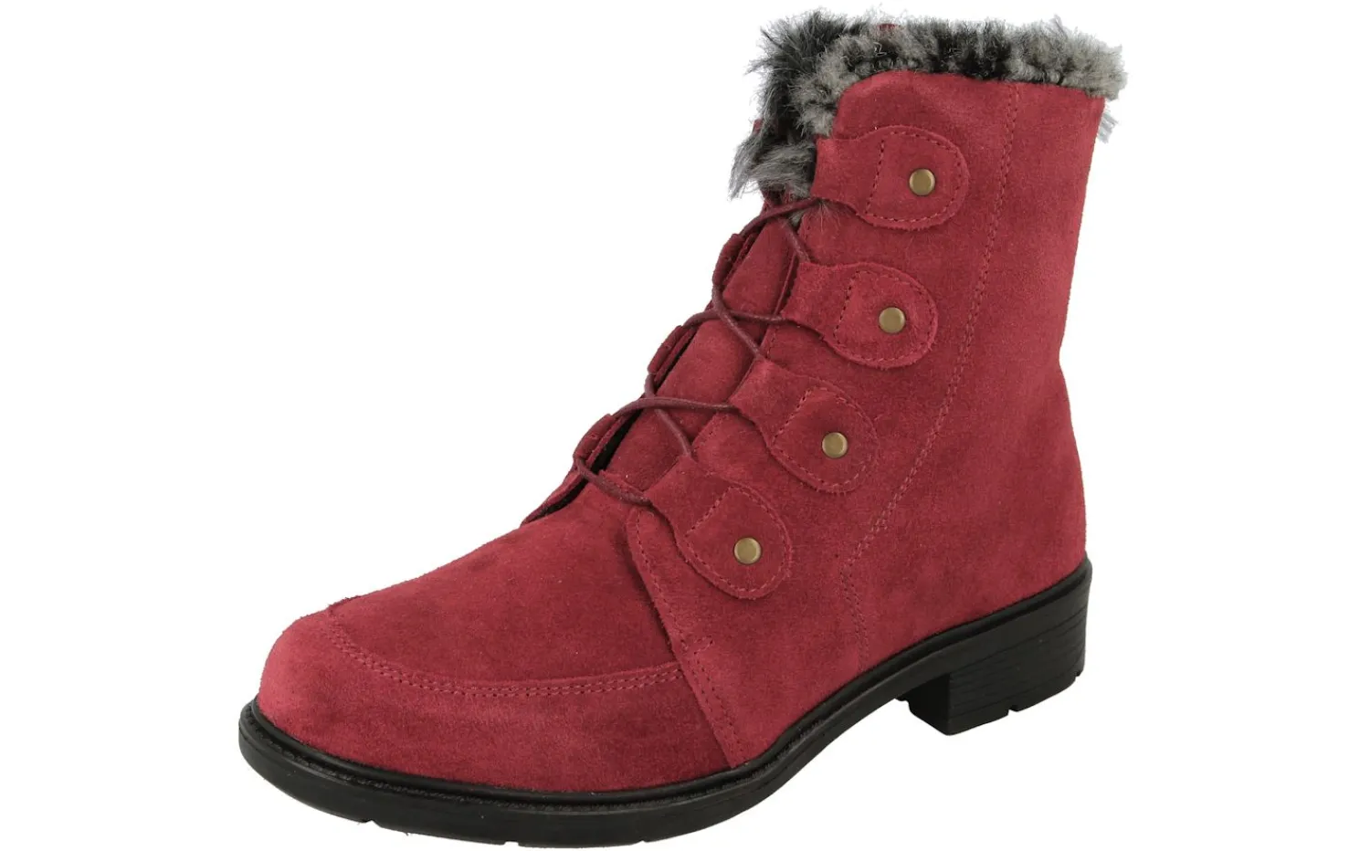 Womens Wide Fit Ankle Boots - Crawley<DB Wider Fit Shoes Online