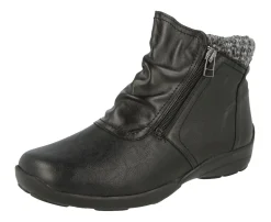 Womens Wide Fit Ankle Boots - Stoke<DB Wider Fit Shoes Sale