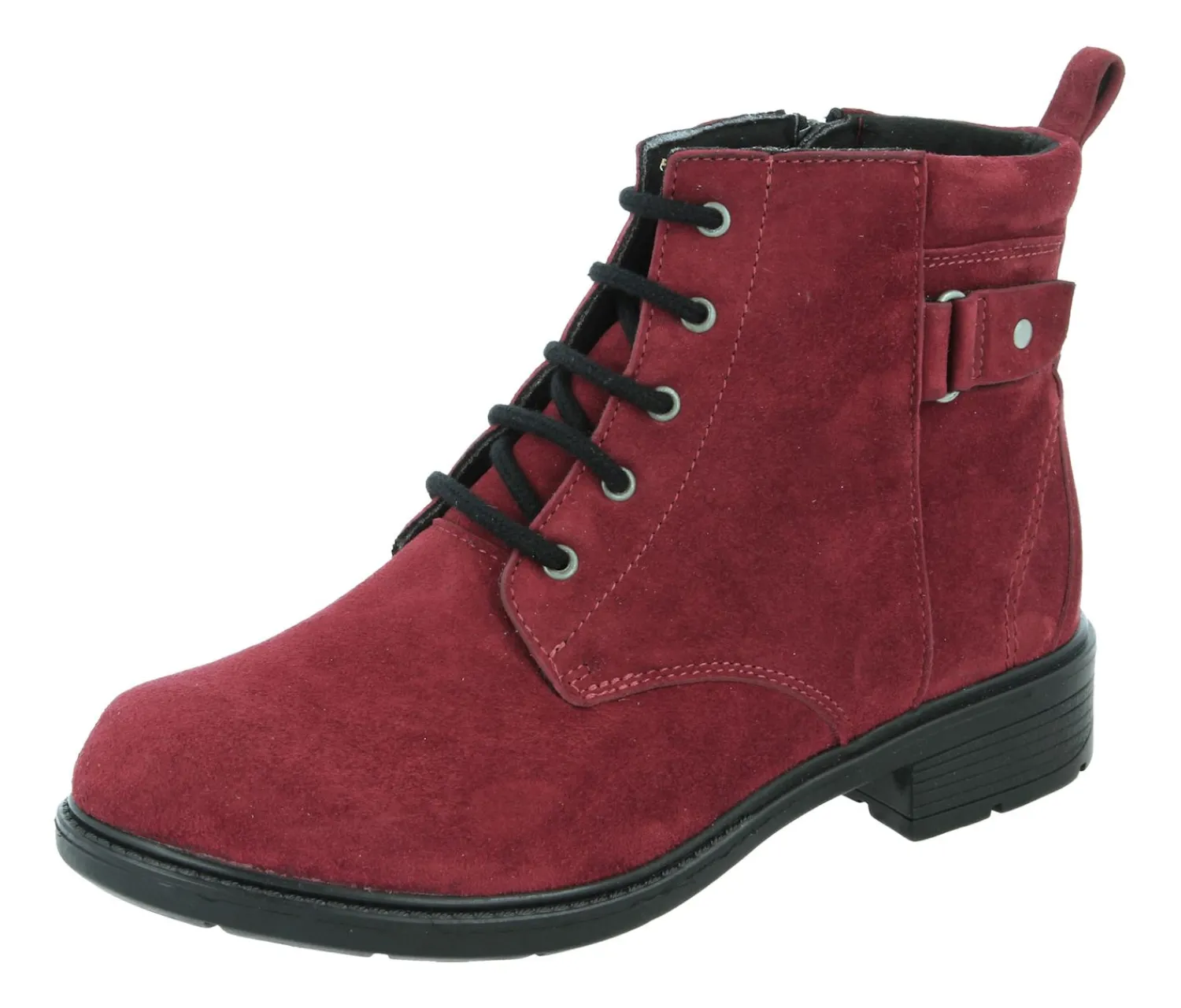 Womens Wide Fit Ankle Boots - Bayeux<DB Wider Fit Shoes Fashion