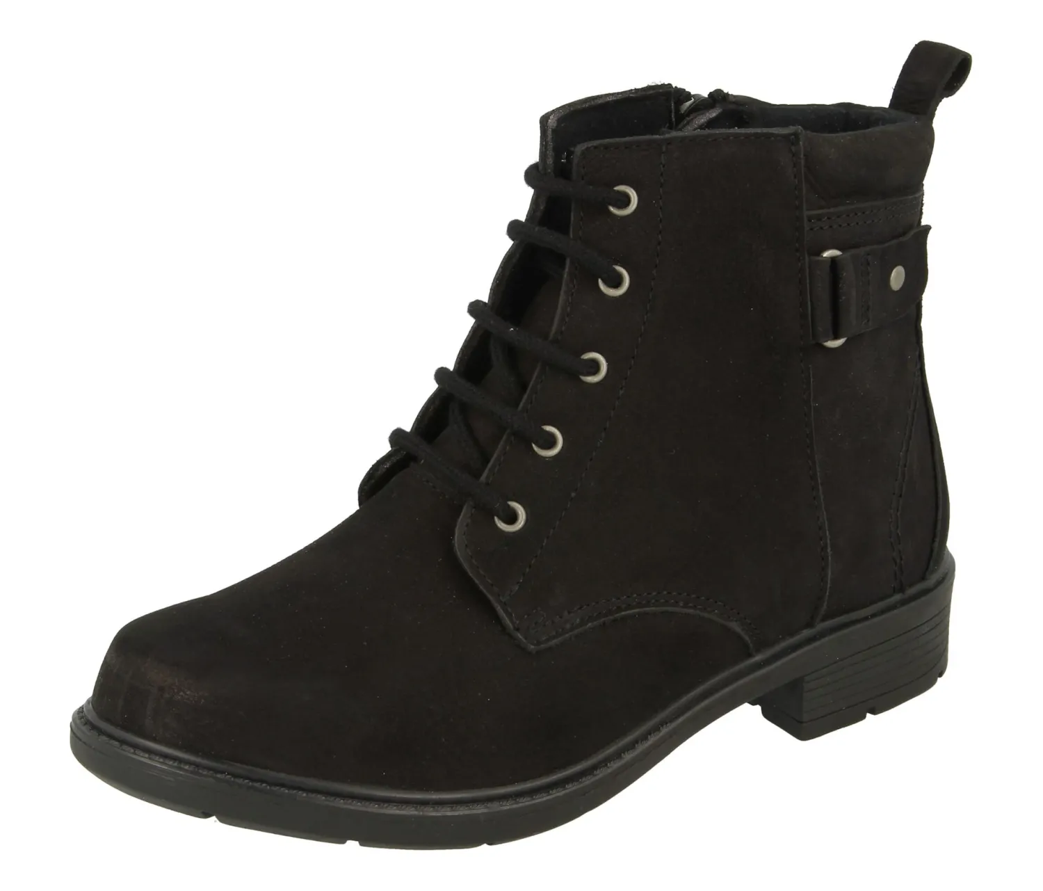 Womens Wide Fit Ankle Boots - Bayeux<DB Wider Fit Shoes Fashion