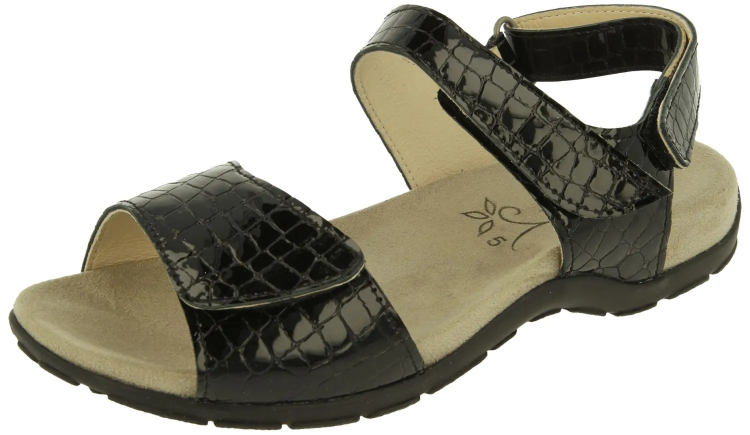 Womens Wide Fit Ankle Strap Sandals - Sussex<DB Wider Fit Shoes Outlet