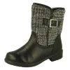 Womens Wide Fit Calf Length Boots - Kite<DB Wider Fit Shoes Sale
