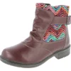 Womens Wide Fit Calf Length Boots - Rainbow<DB Wider Fit Shoes Online
