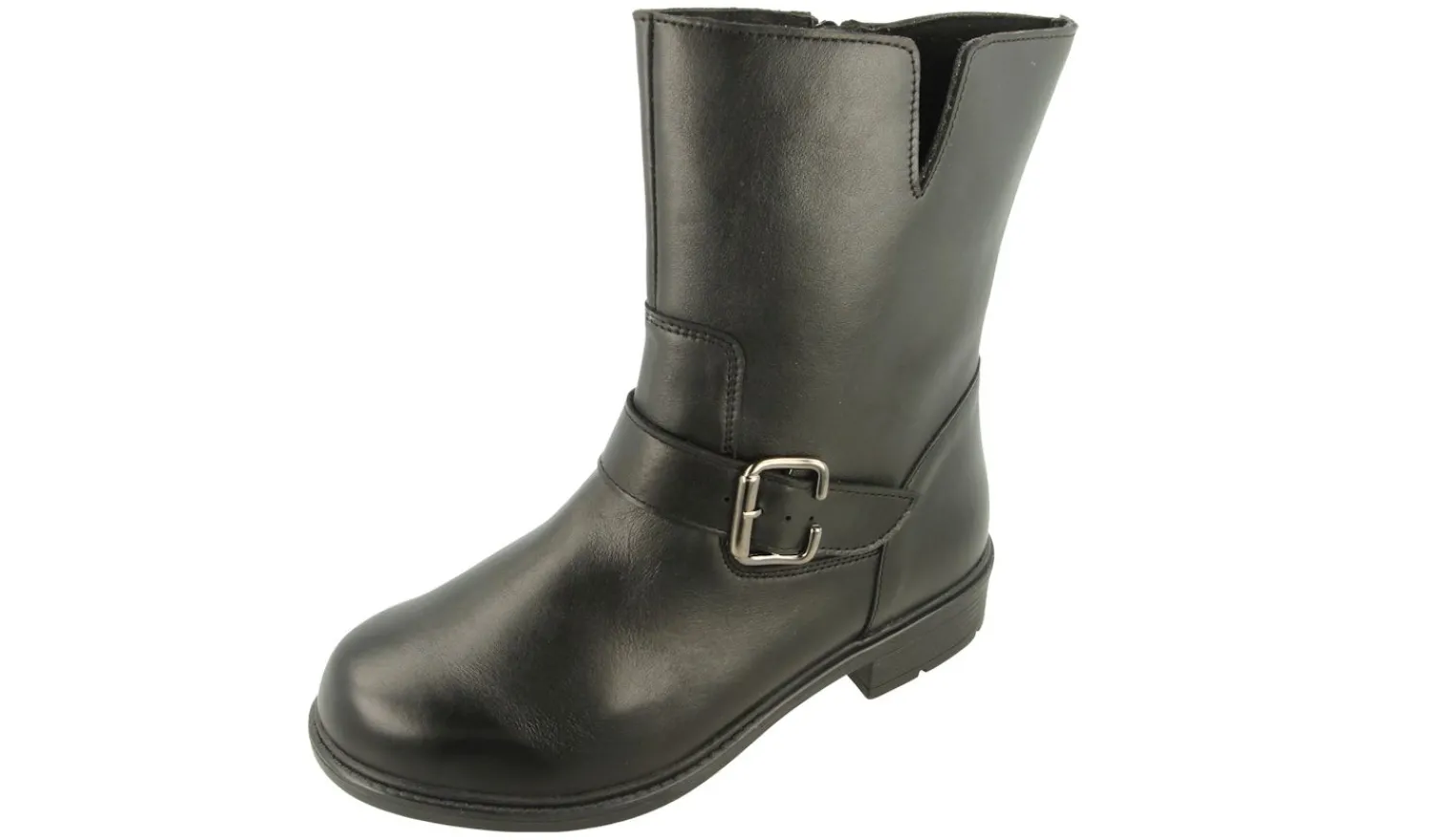 Womens Wide Fit Calf Length Boots - Guinea<DB Wider Fit Shoes Discount