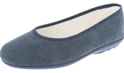 Womens Wide Fit Canvas Ballet Pumps - Marsh<DB Wider Fit Shoes Clearance