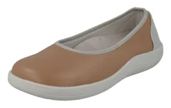 Womens Wide Fit Court Style Casual Shoes - Curtis<DB Wider Fit Shoes Sale