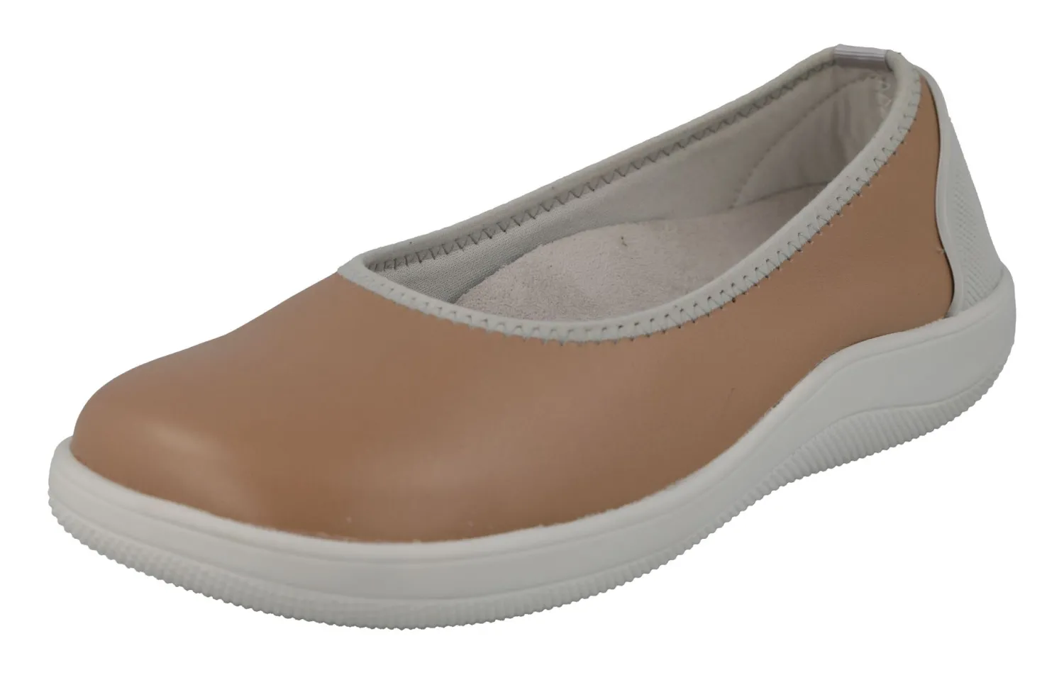 Womens Wide Fit Court Style Casual Shoes - Curtis<DB Wider Fit Shoes Sale