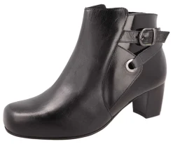 Womens Wide Fit Dress Heel Boots - Belmont<DB Wider Fit Shoes New