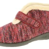 Womens Wide Fit Easy Access Ankle Slippers - Duck<DB Wider Fit Shoes Clearance