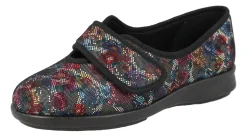 Womens Wide Fit Easy Access House Shoes - Shrew<DB Wider Fit Shoes Hot