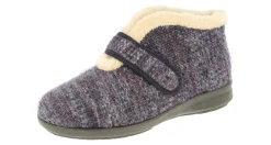 Womens Wide Fit Easy Access Ankle Slippers - Duck<DB Wider Fit Shoes Clearance