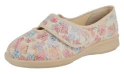 Womens Wide Fit Easy Access House Shoes - Shrew<DB Wider Fit Shoes Hot