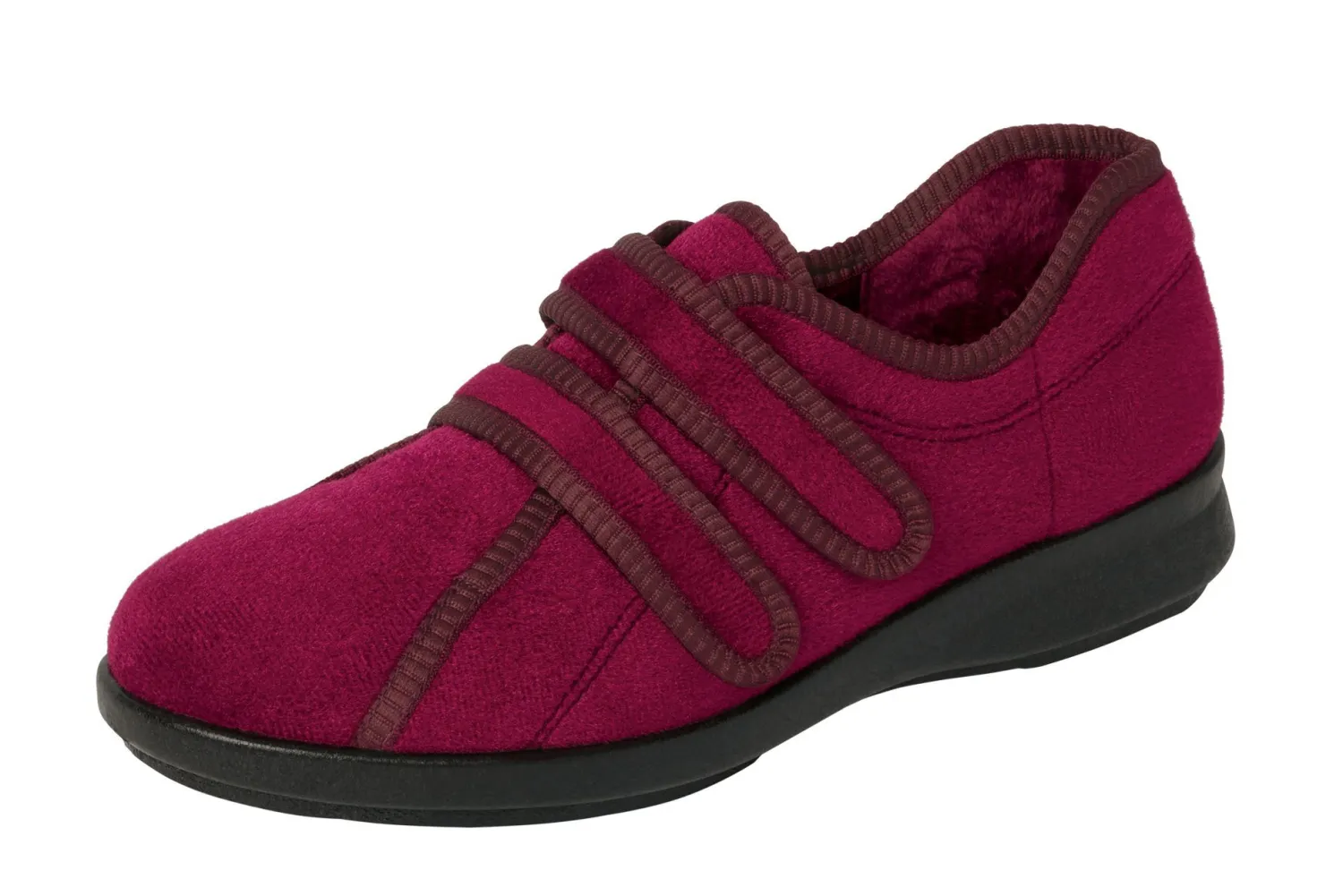 Womens Wide Fit Easy Access Slippers - Eunice<DB Wider Fit Shoes Fashion