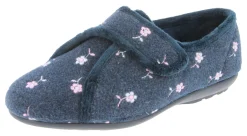 Womens Wide Fit Easy Access Slippers - Savannah<DB Wider Fit Shoes Clearance