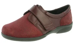 Womens Wide Fit Easy Access Stretch Flat Shoes - Firecrest<DB Wider Fit Shoes Clearance