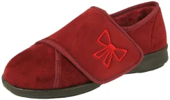 Womens Wide Fit Easy Access Slippers - Keeston<DB Wider Fit Shoes Fashion