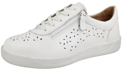 Womens Wide Fit Easy Entry Flat Shoe - Kaunas<DB Wider Fit Shoes Fashion