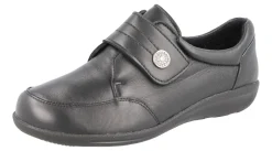 Womens Wide Fit Easy On Flat Shoes - Lapland<DB Wider Fit Shoes Clearance